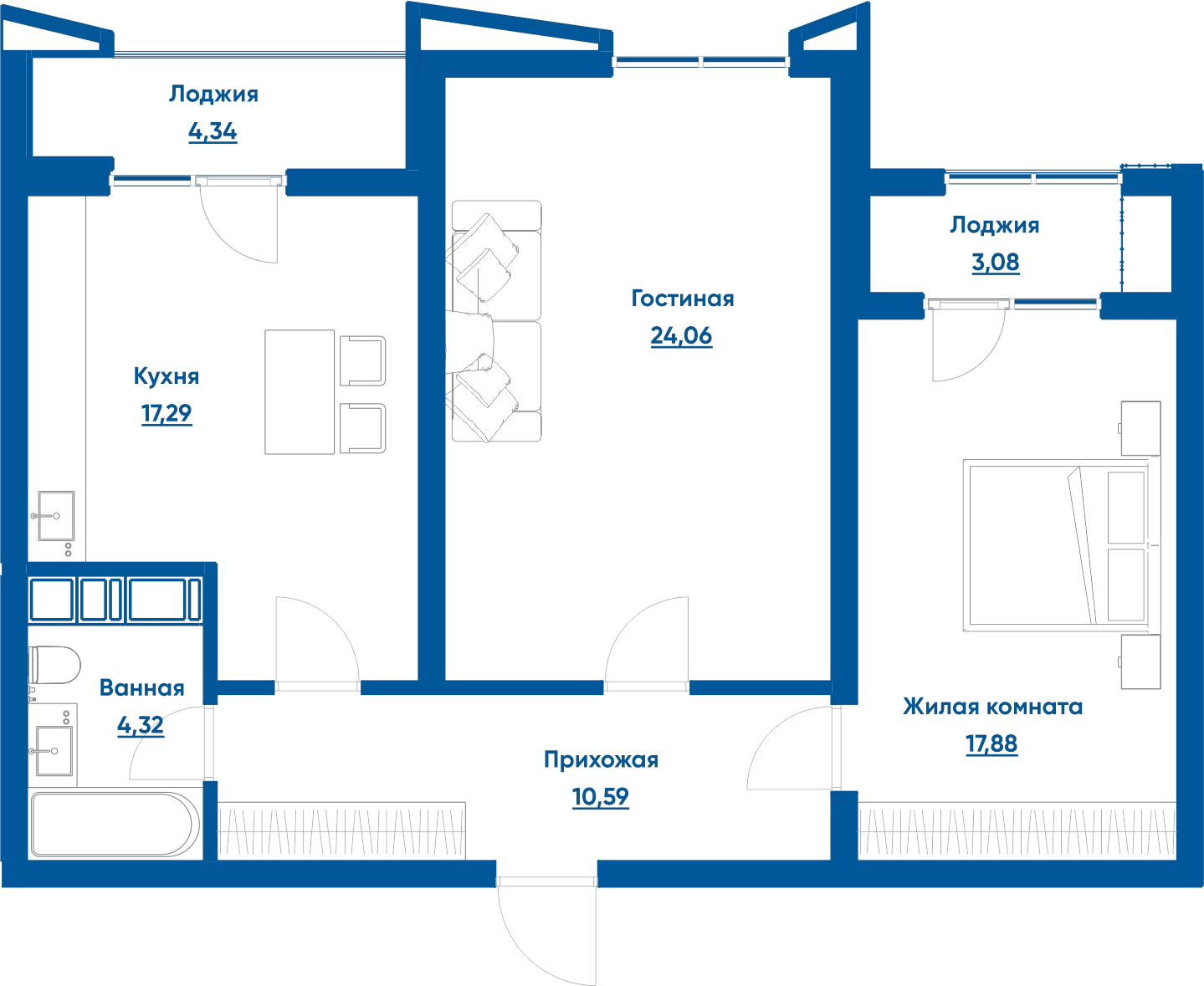 flat